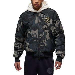Veste PSG Jordan Fourth 23/24 - Noir, vue 1
