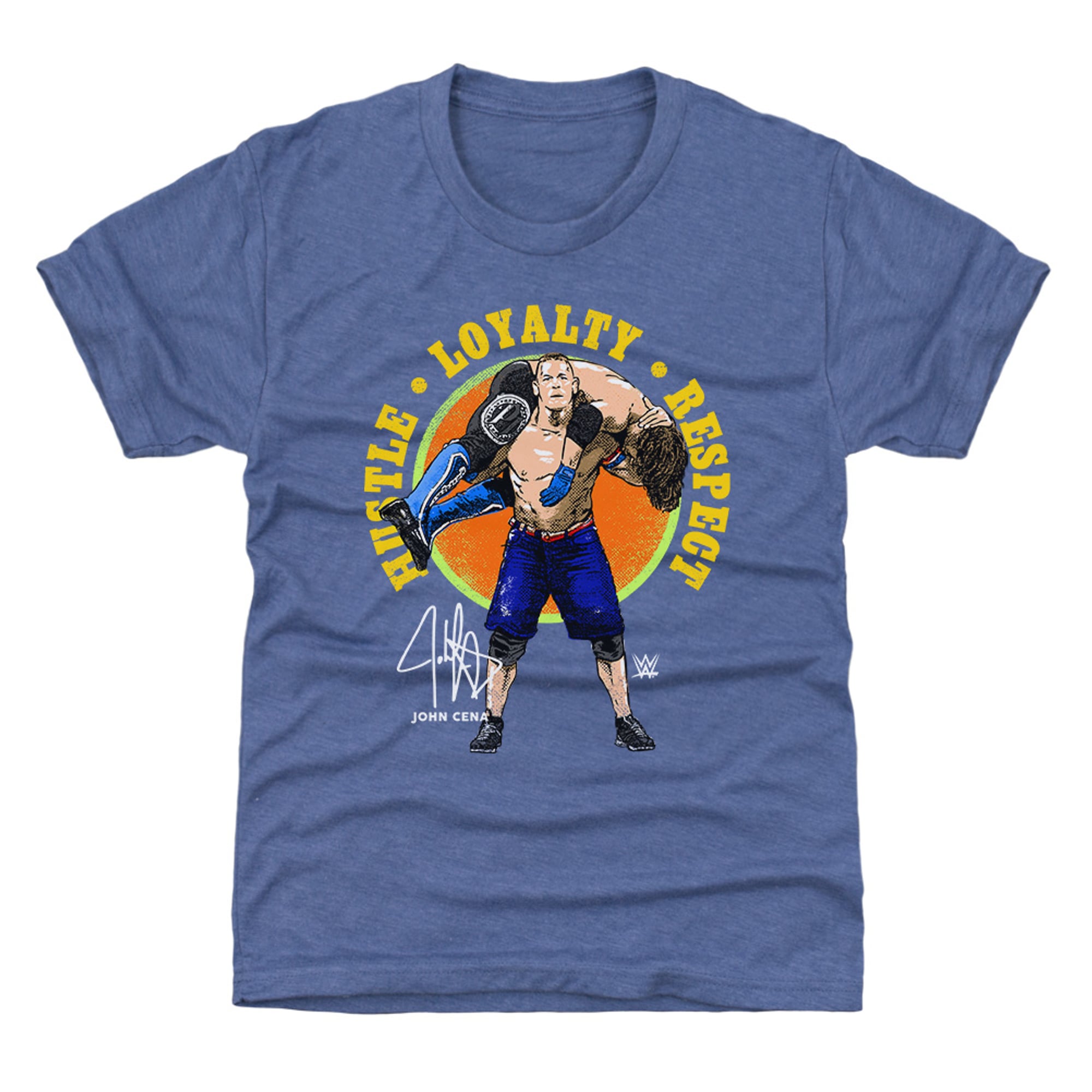 Youth 500 Level  Royal John Cena Hustle, Loyalty, Respect T-Shirt