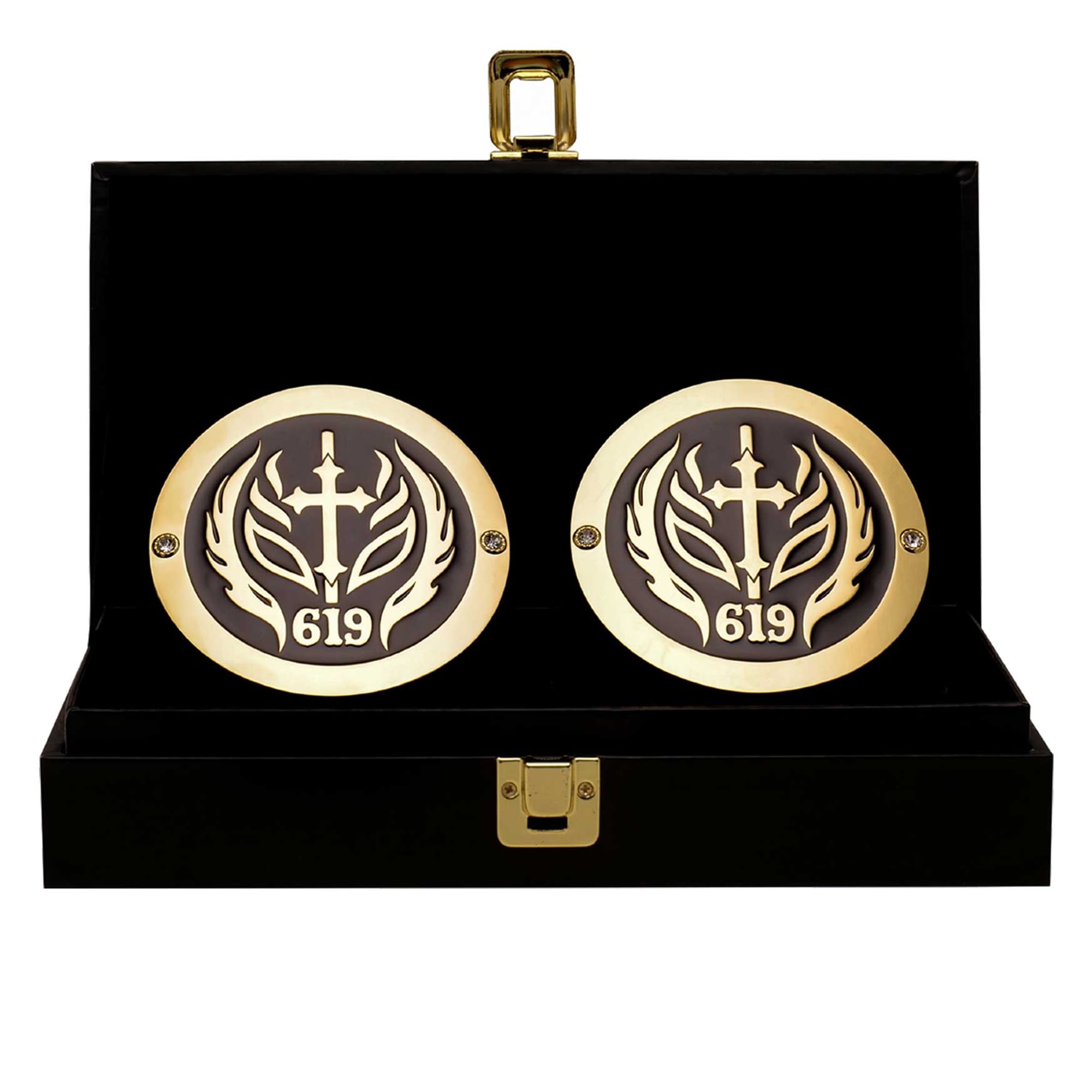 Rey Mysterio Championship Replica Side Plate Box Set