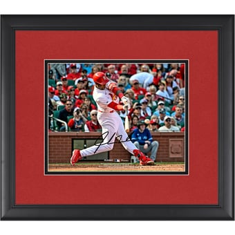 Jordan Walker St. Louis Cardinals Autographed Framed 8" x 10" Opening Day Photograph