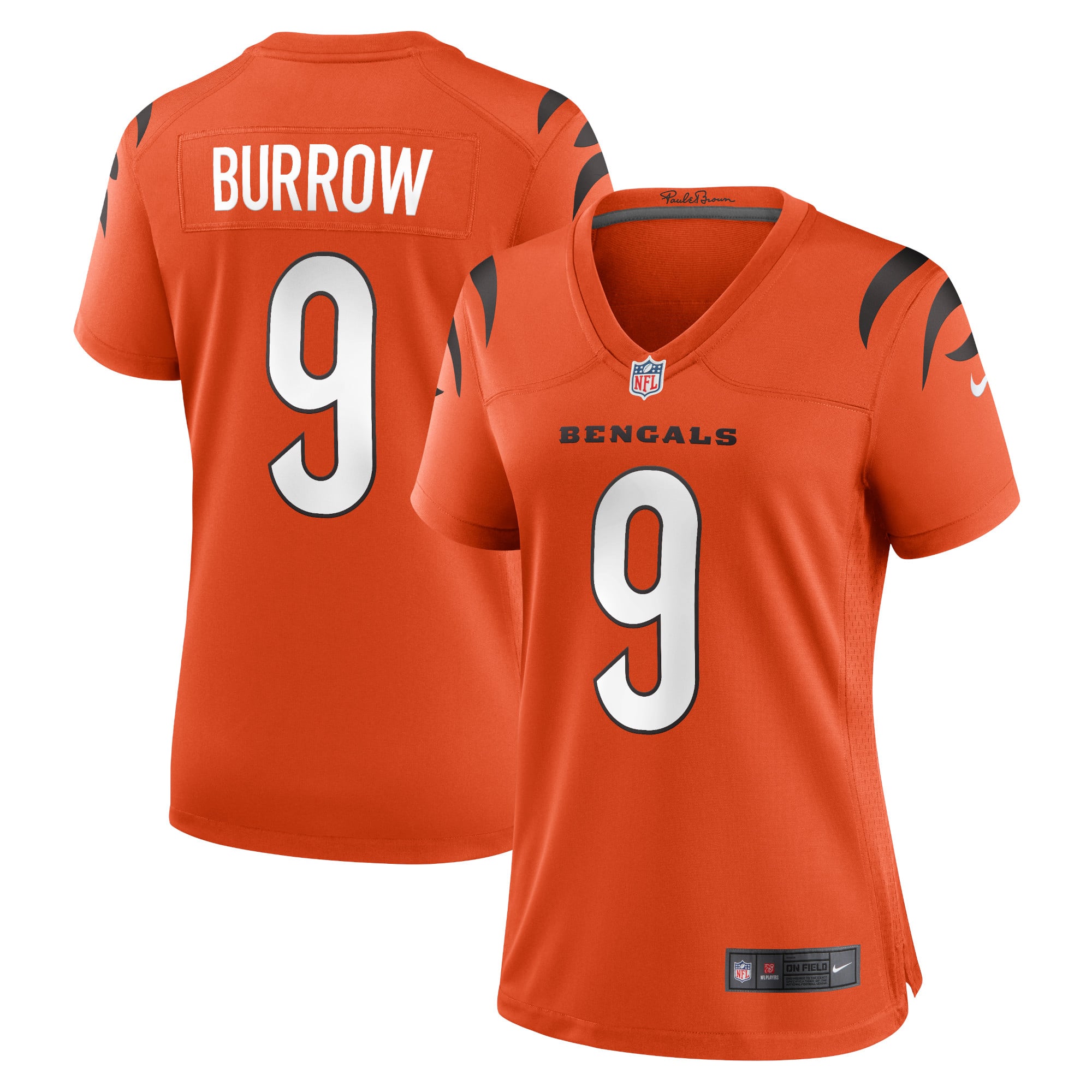 Maglia Cincinnati Bengals Nike Game Alternate - Arancia - Joe Burrow - Donna
