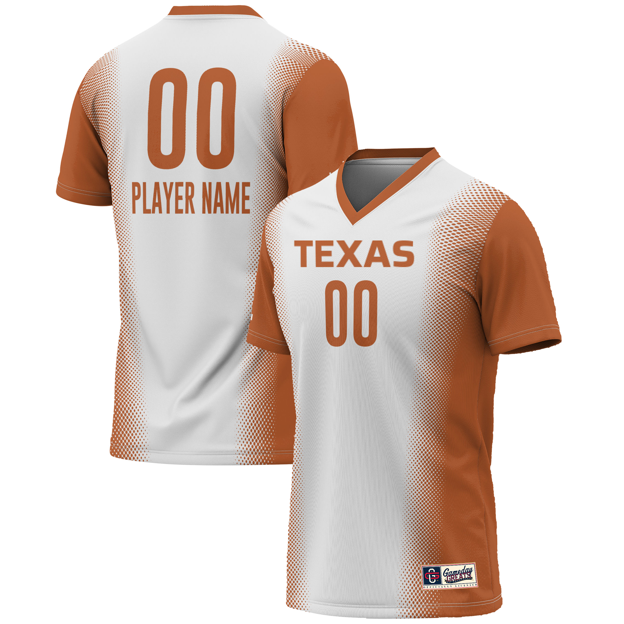 Unisex GameDay Greats White Texas Longhorns NIL Pick-A-Player Lightweight Women’s Soccer Jersey Unisex GameDay Greats White Texas Longhorns NIL Pick-A-Player Lightweight Women’s Soccer Jersey