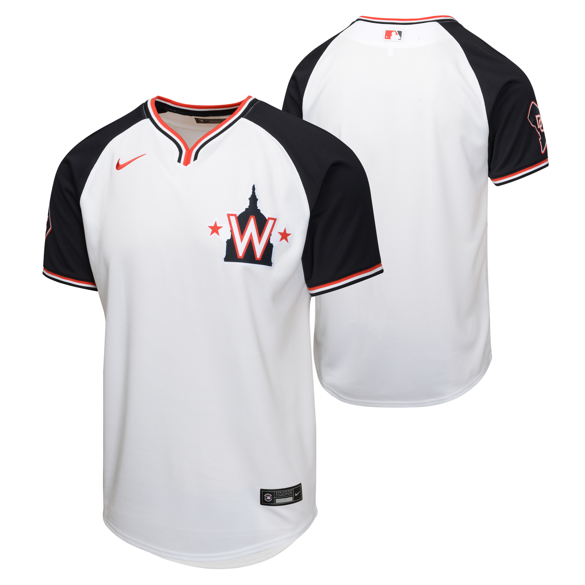 Washington Nationals Nike Limited Alternate 2 Jersey – White – Youth