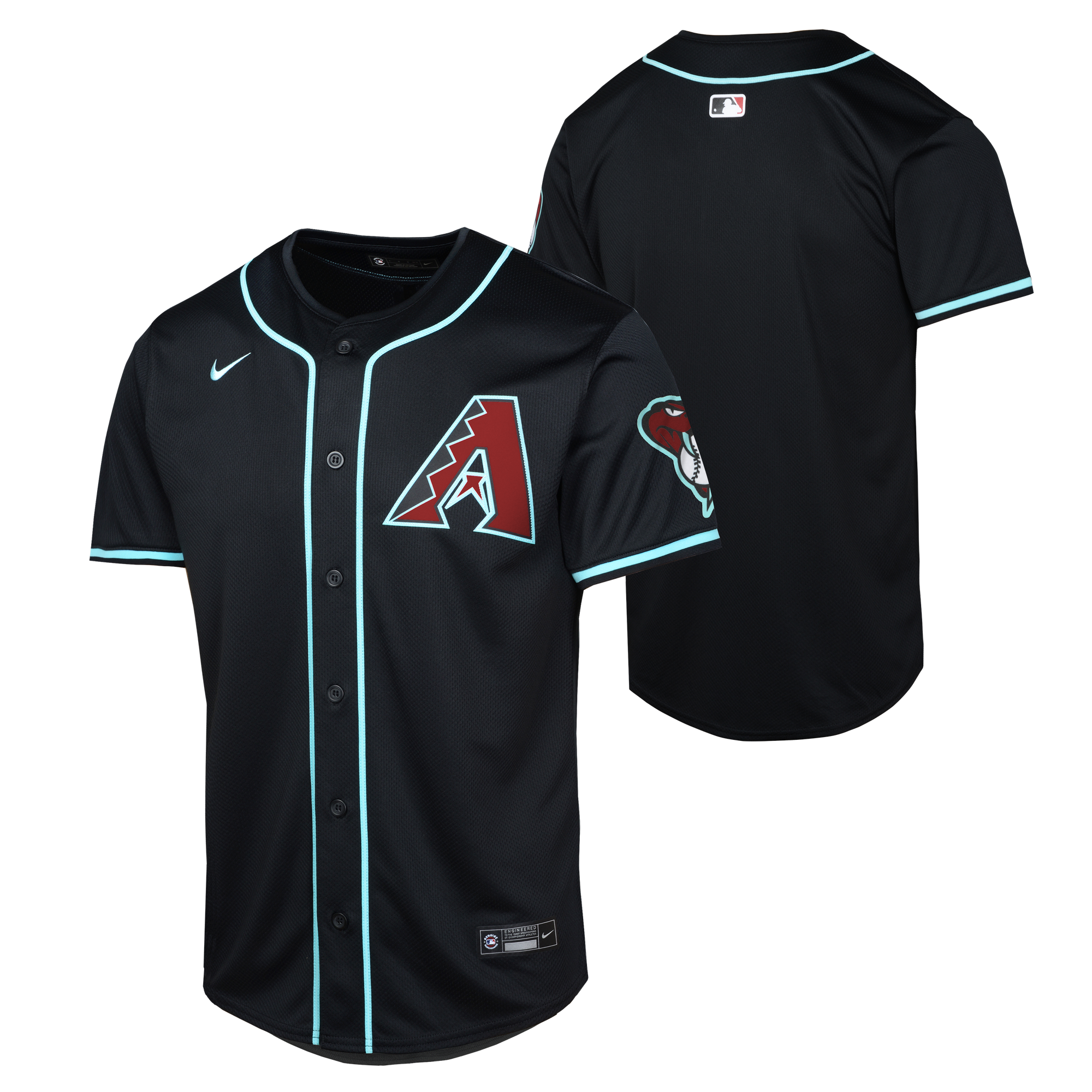 Arizona Diamondbacks Nike Limited Alternate Jersey – Black – Youth