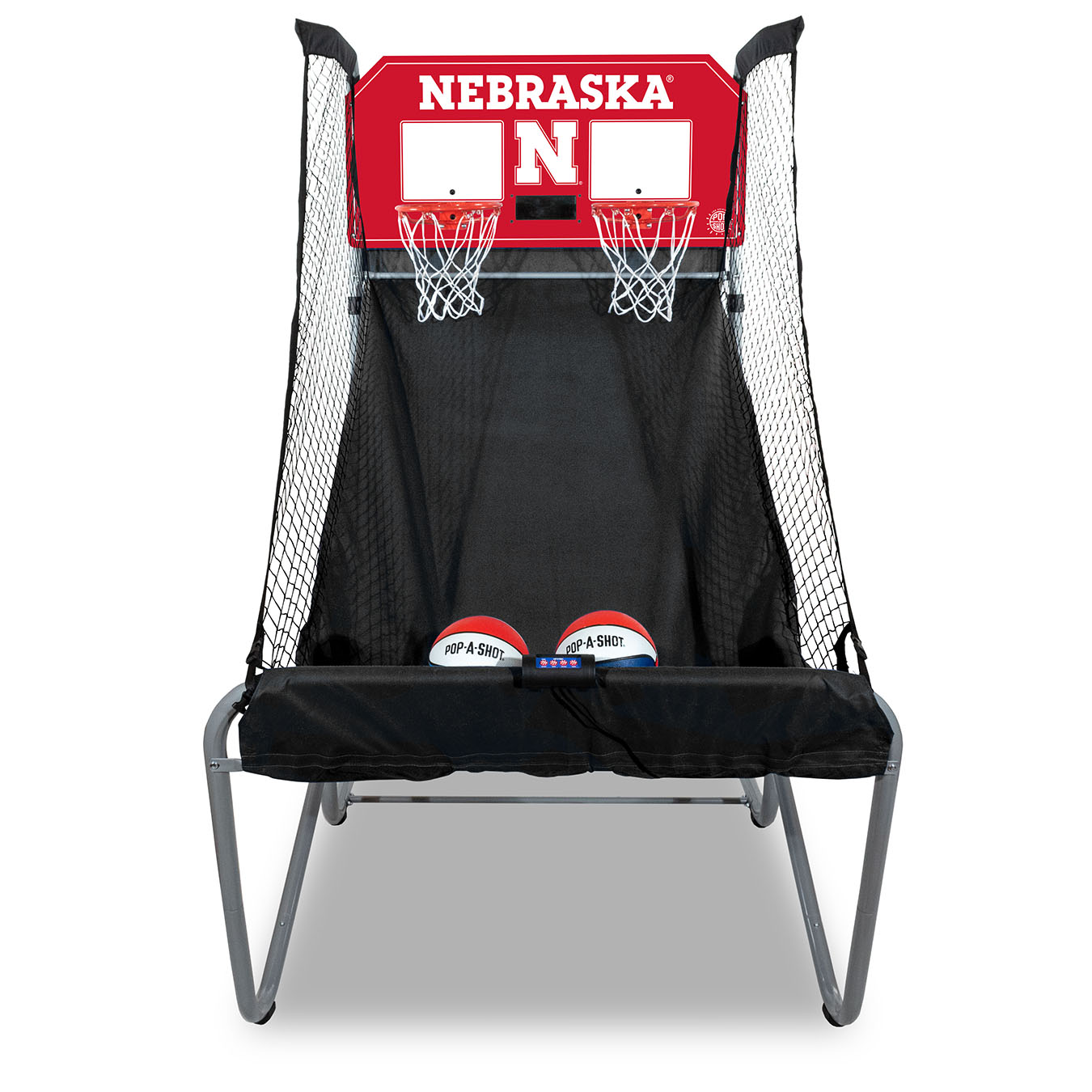 Nebraska Huskers Home Dual Shot Basketball Game