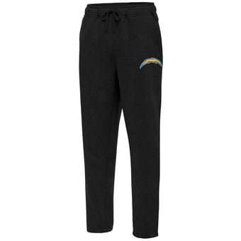 Men's Antigua Black Los Angeles Chargers Victory Sweatpants