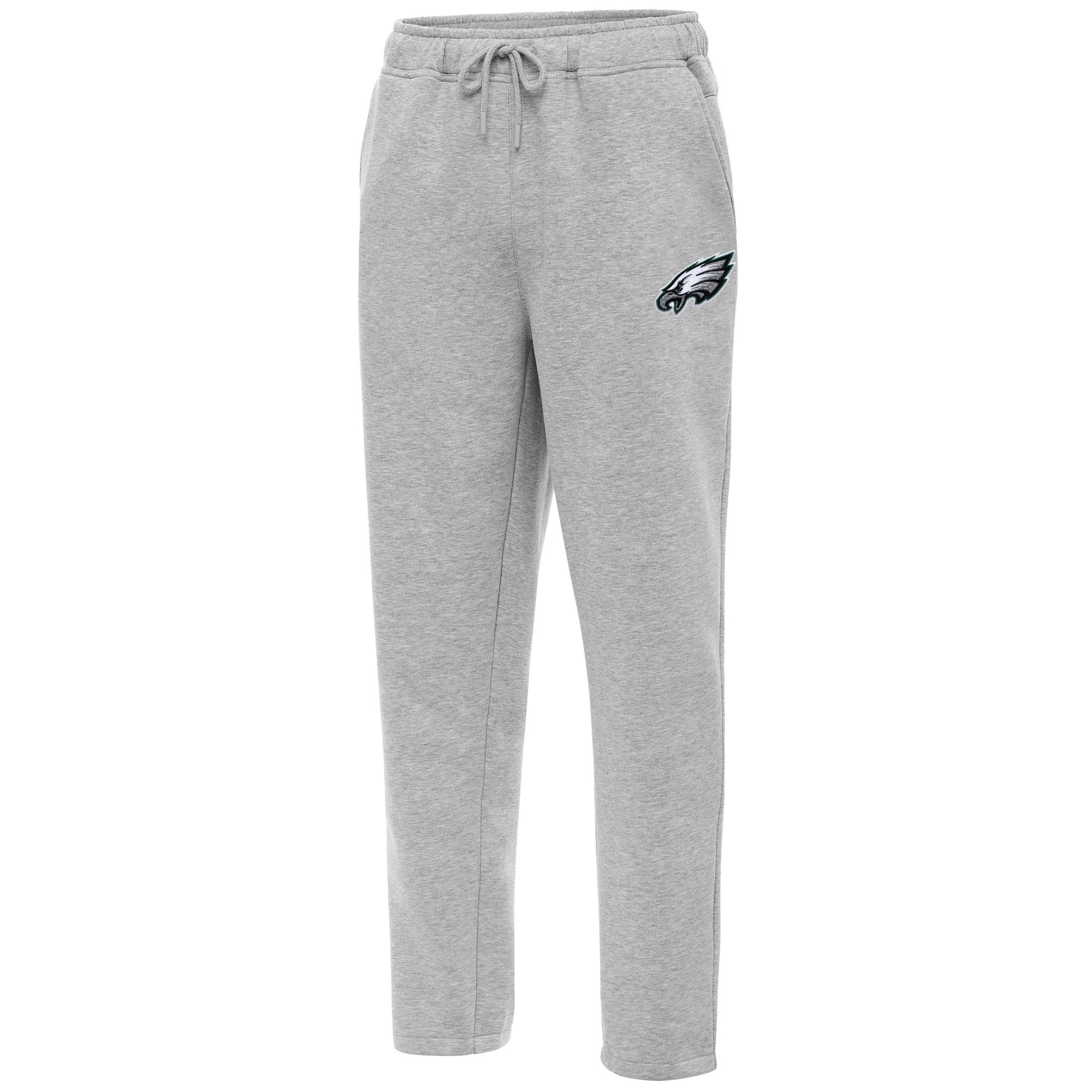 Antigua Men's Heather Gray Philadelphia Eagles Victory Sweatpants - Heather Gray