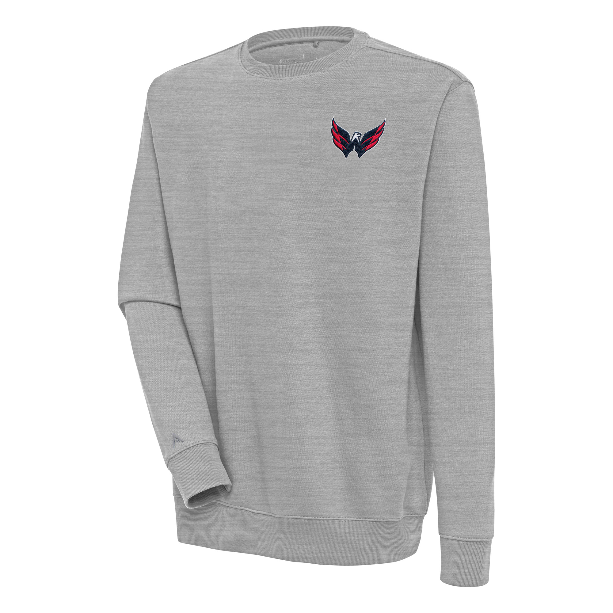 Men’s Antigua Heather Gray Washington Capitals Victory Pullover Sweatshirt Men’s Antigua Heather Gray Washington Capitals Victory Pullover Sweatshirt