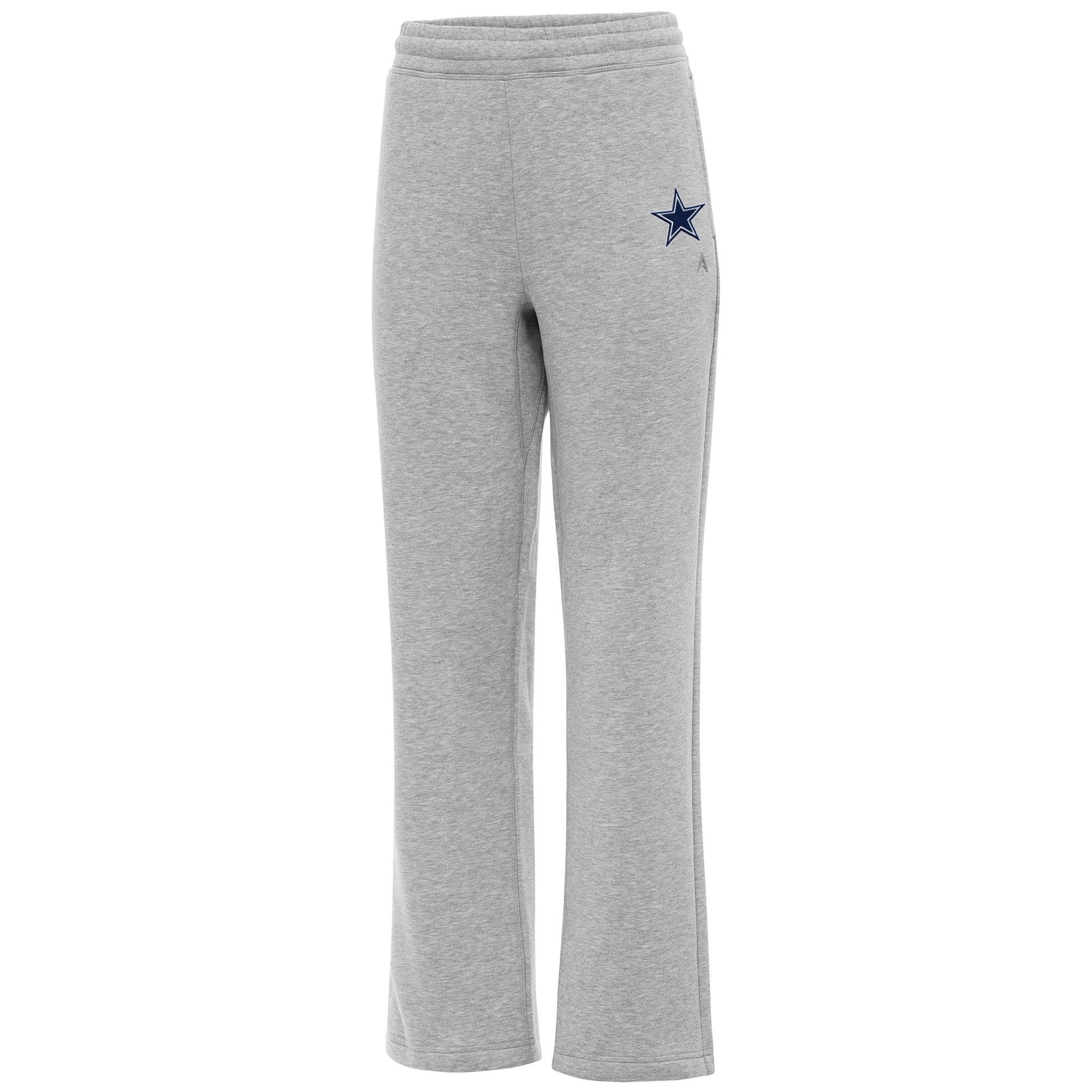 Women's Antigua Heather Gray Dallas Cowboys Victory Sweatpants