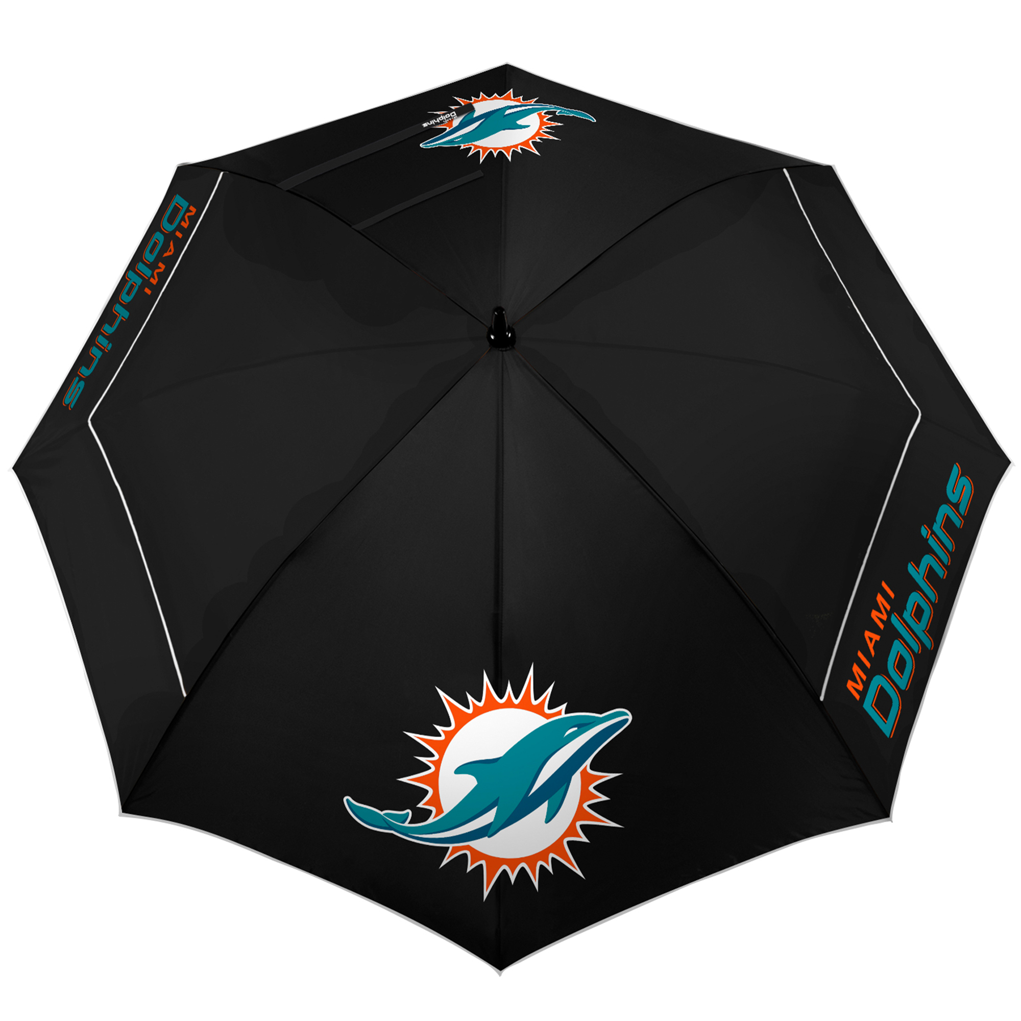 WinCraft Miami Dolphins 62″ WindSheer Lite Golf Umbrella WinCraft Miami Dolphins 62″ WindSheer Lite Golf Umbrella
