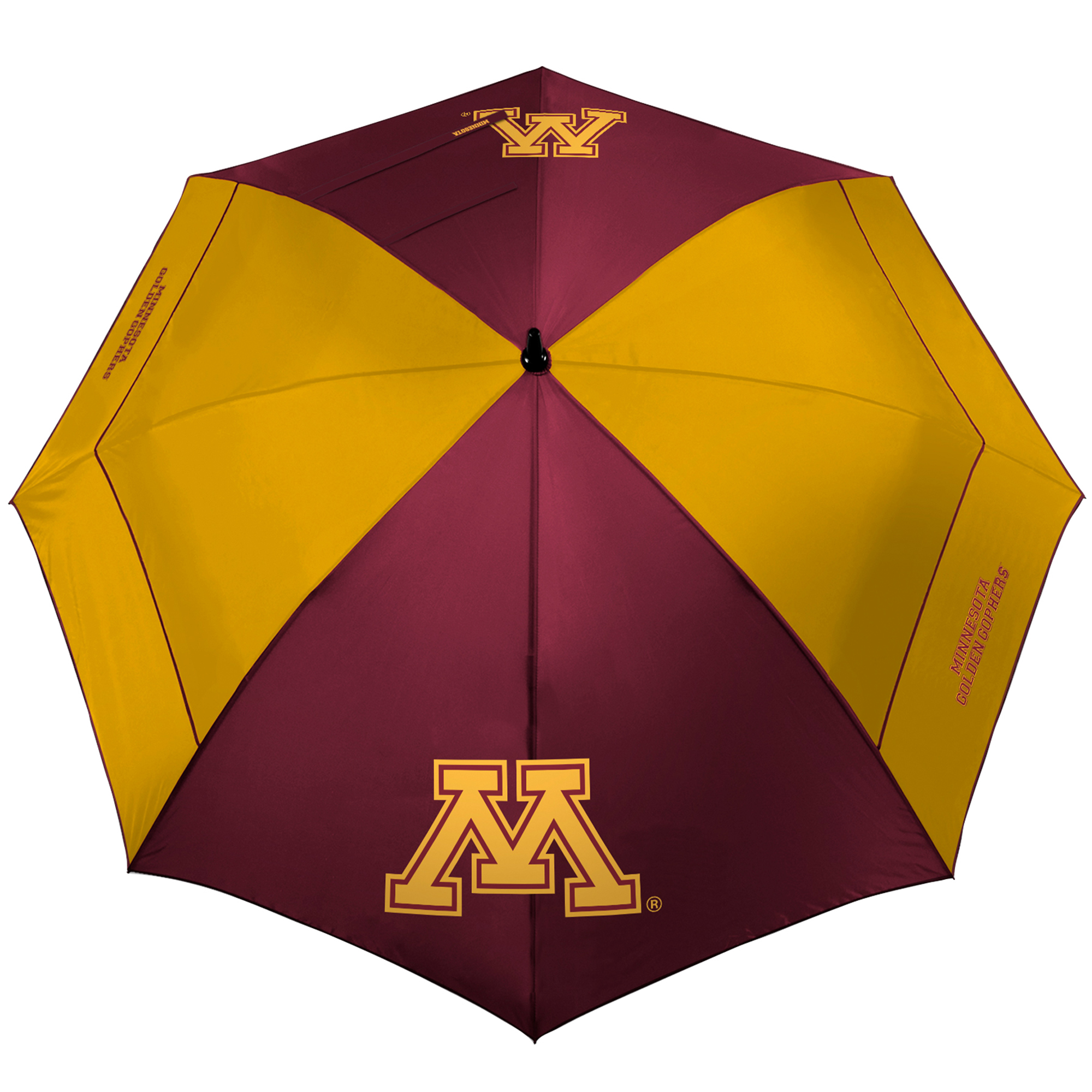 WinCraft Minnesota Golden Gophers 62″ WindSheer Lite Golf Umbrella WinCraft Minnesota Golden Gophers 62″ WindSheer Lite Golf Umbrella