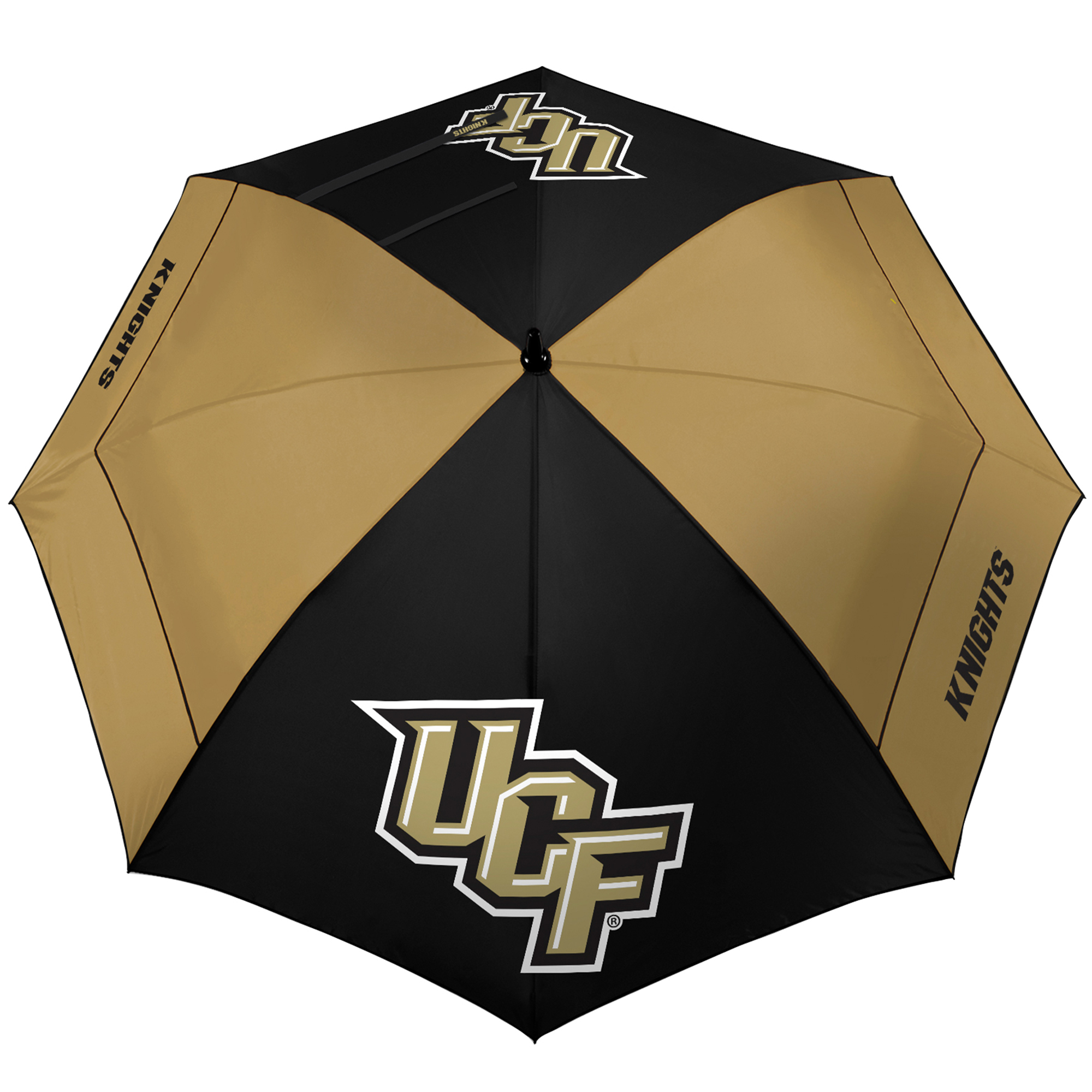 WinCraft UCF Knights 62″ WindSheer Lite Golf Umbrella WinCraft UCF Knights 62″ WindSheer Lite Golf Umbrella