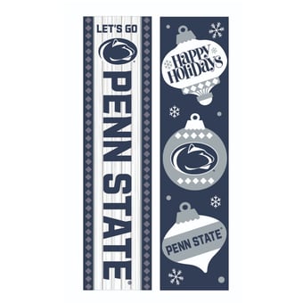 Penn State Nittany Lions 47" Double Sided Christmas Leaner Fan Sign