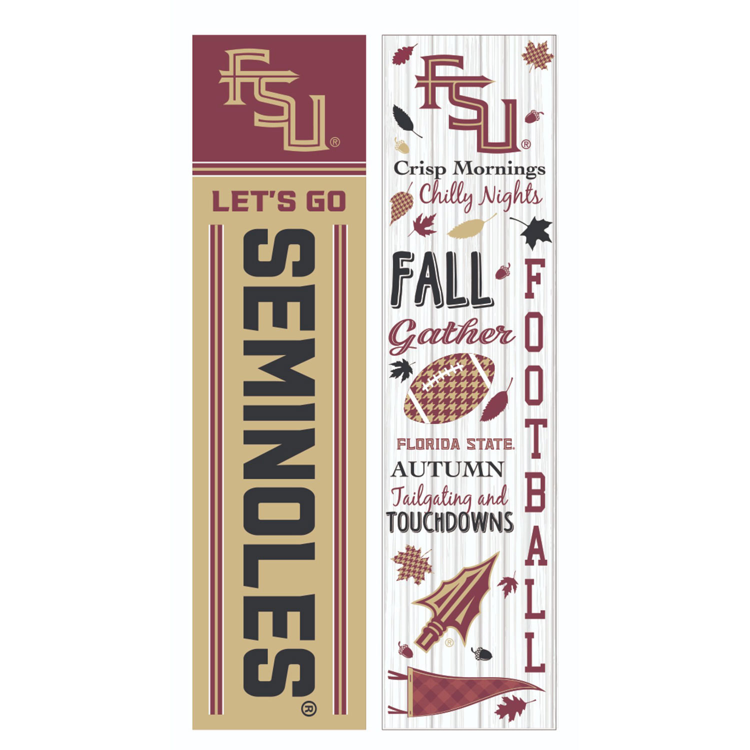 Florida State Seminoles 47″ Double Sided Fall Leaner Fan Sign Florida State Seminoles 47″ Double Sided Fall Leaner Fan Sign
