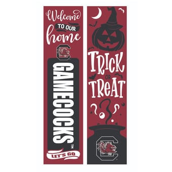 South Carolina Gamecocks 47" Double Sided Halloween Leaner Fan Sign