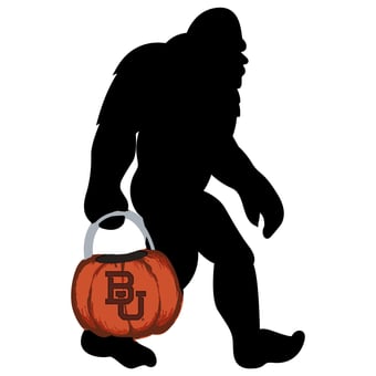 Baylor Bears 12" Bigfoot Halloween Yard Stake