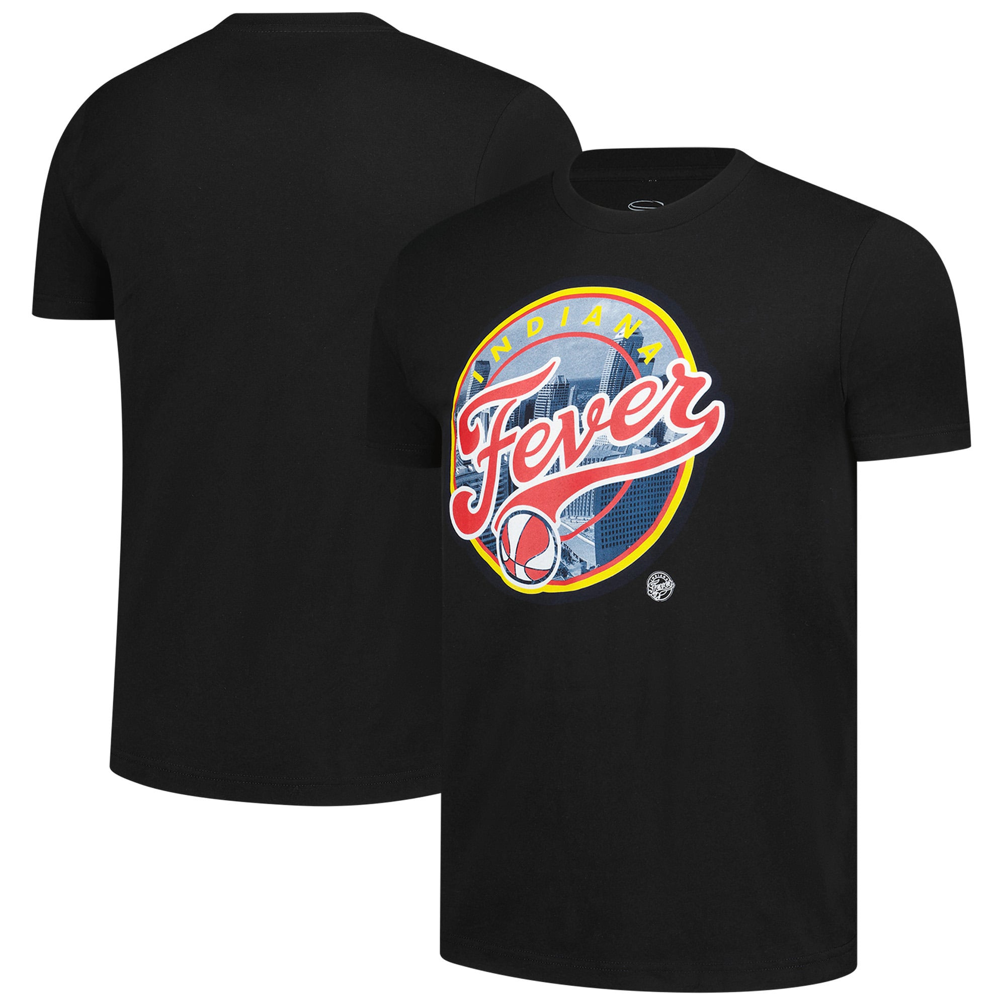Unisex Stadium Essentials Black Indiana Fever WNBA City View T-Shirt