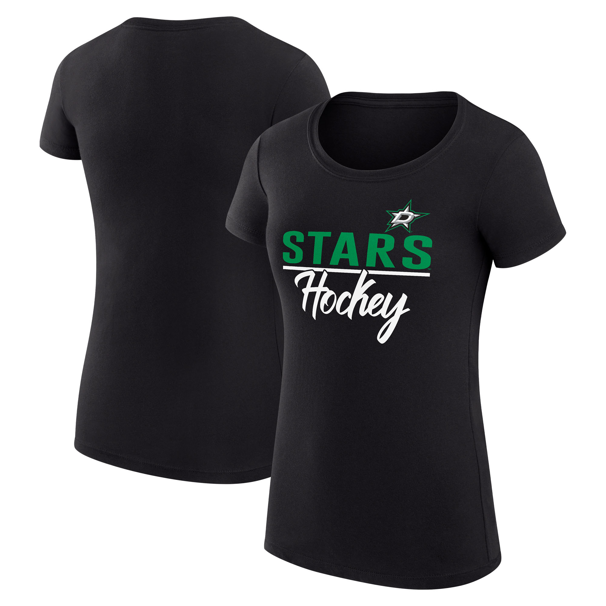 Women’s G-III 4Her by Carl Banks Black Dallas Stars Super-Slim Fit Lightweight Team Sport T-Shirt Women’s G-III 4Her by Carl Banks Black Dallas Stars Super-Slim Fit Lightweight Team Sport T-Shirt
