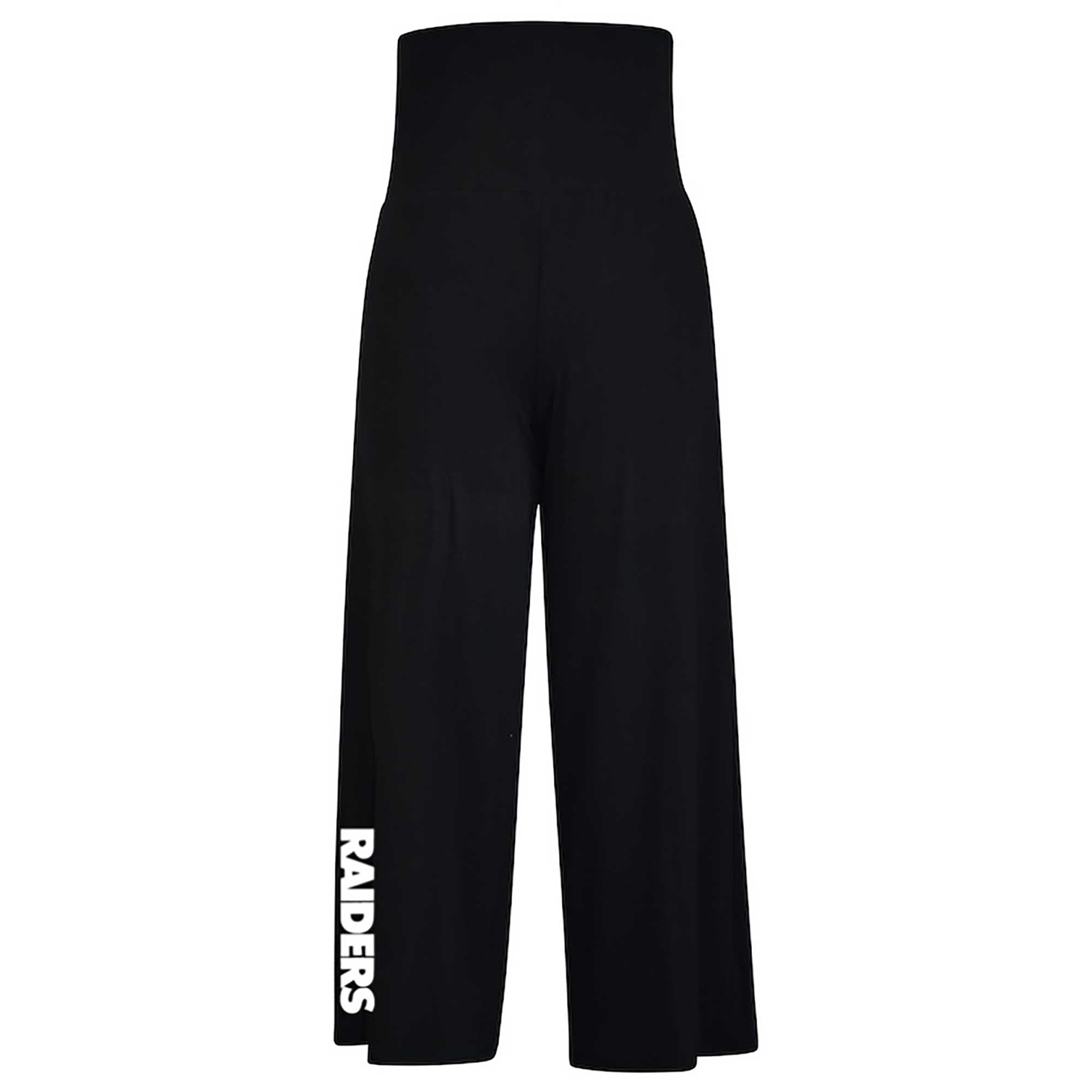 Women’s Kiya Tomlin Black Las Vegas Raiders Culotte Lounge Pants Women’s Kiya Tomlin Black Las Vegas Raiders Culotte Lounge Pants