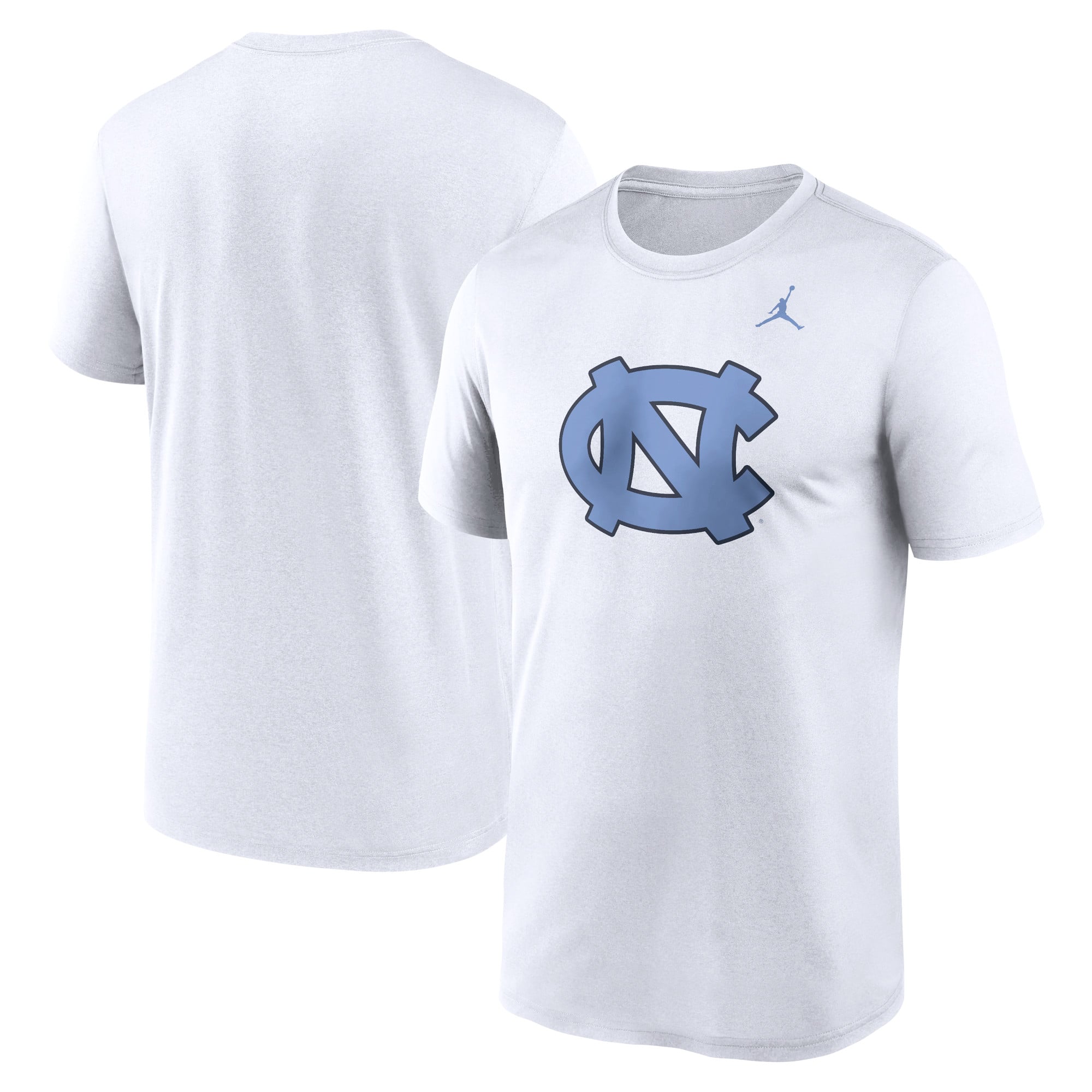 Men's Jordan Brand White North Carolina Tar Heels Primetime Legend Logo T-Shirt
