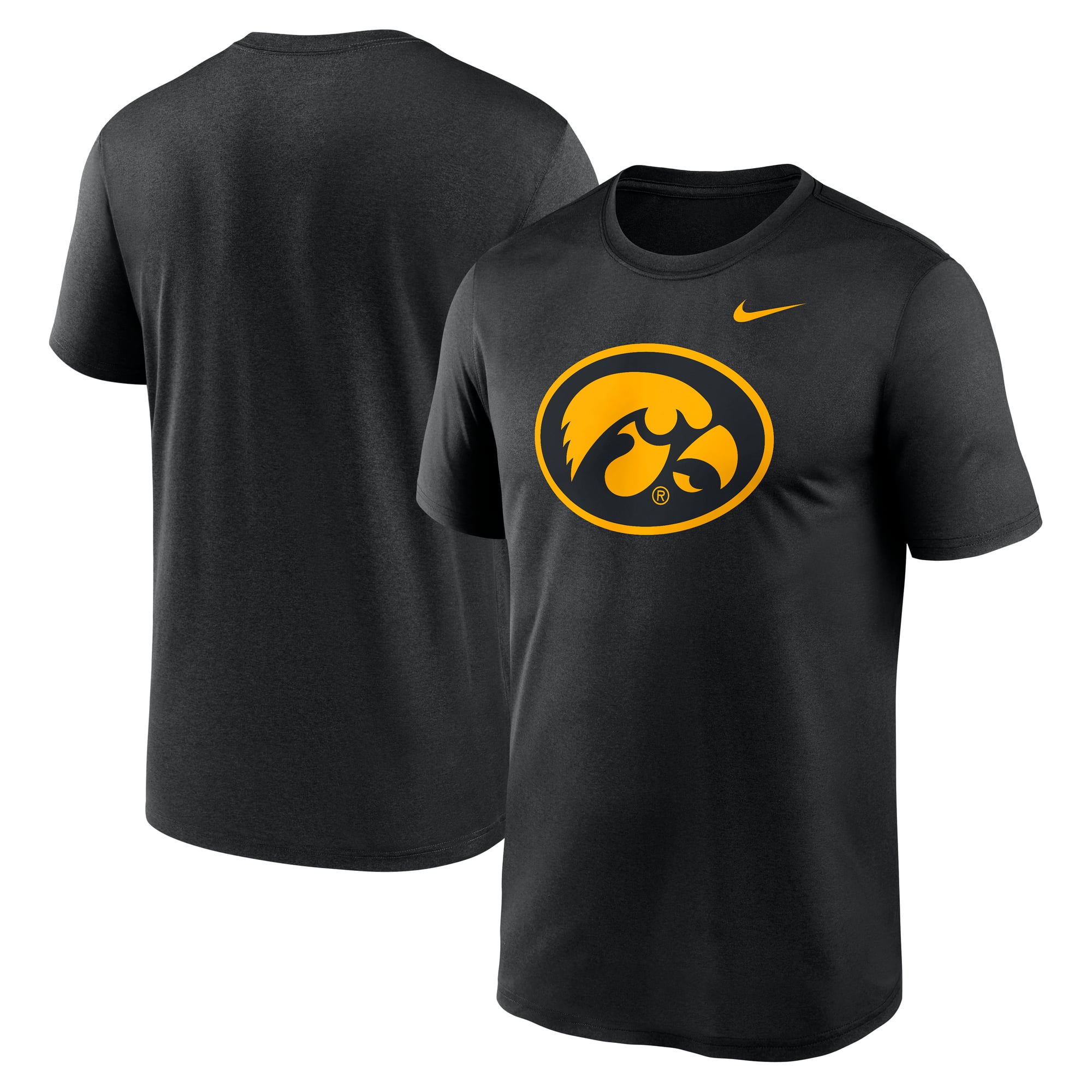 Men's Nike Black Iowa Hawkeyes Primetime Legend Alternate Logo T-Shirt