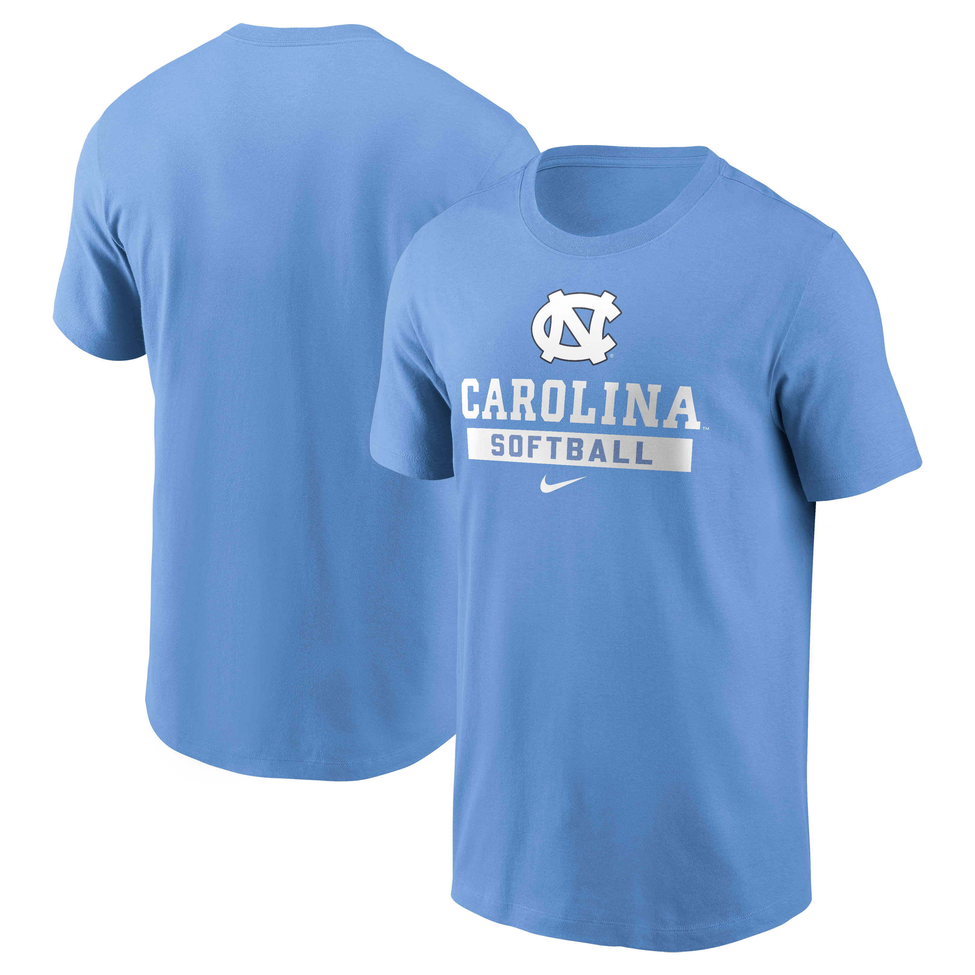 Men's Nike Carolina Blue North Carolina Tar Heels Softball T-Shirt