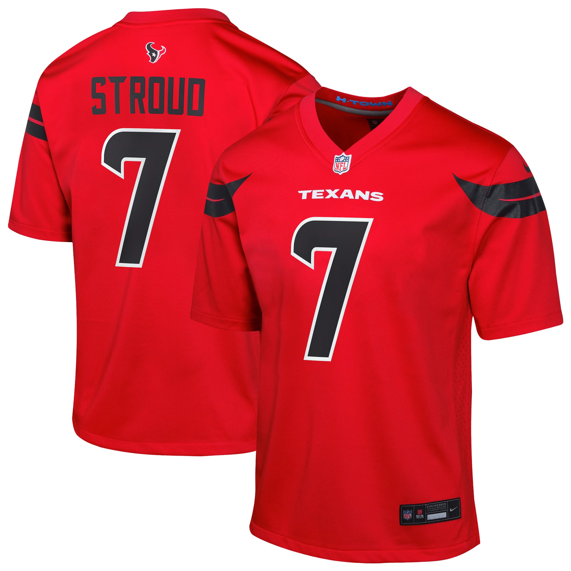 Youth Nike C.J. Stroud Red Houston Texans Game Jersey