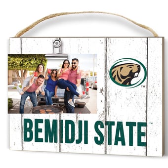 Bemidji State Beavers 8" x 10" Weathered Clip It Frame