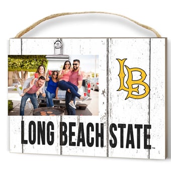 Cal State Long Beach The Beach 8" x 10" Weathered Clip It Frame