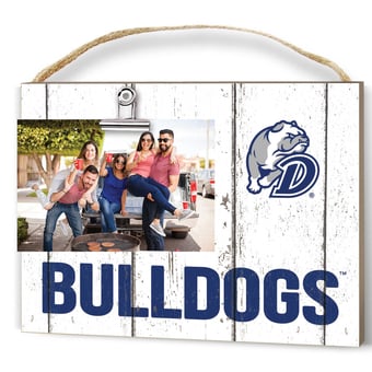 Drake Bulldogs 8" x 10" Weathered Clip It Frame