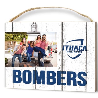 Ithaca College Bombers 8" x 10" Weathered Clip It Frame