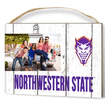 Northwestern State Demons 8" x 10" Weathered Clip It Frame