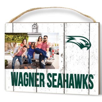 Wagner College Seahawks 8" x 10" Weathered Clip It Frame