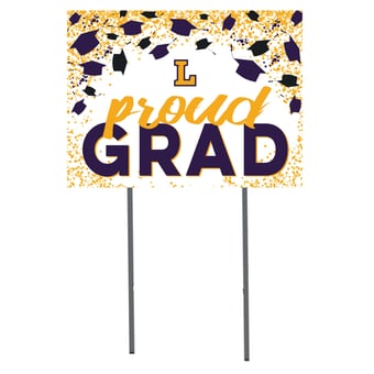 Lipscomb Bisons 18" x 24" Grad Hats Yard Sign