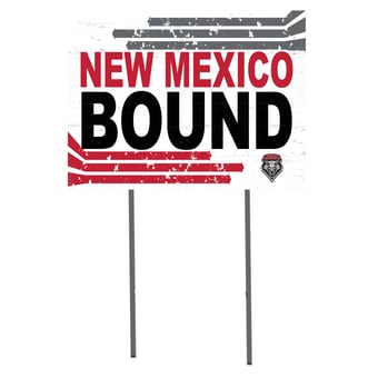 New Mexico Lobos 18" x 24" Team Yard Sign