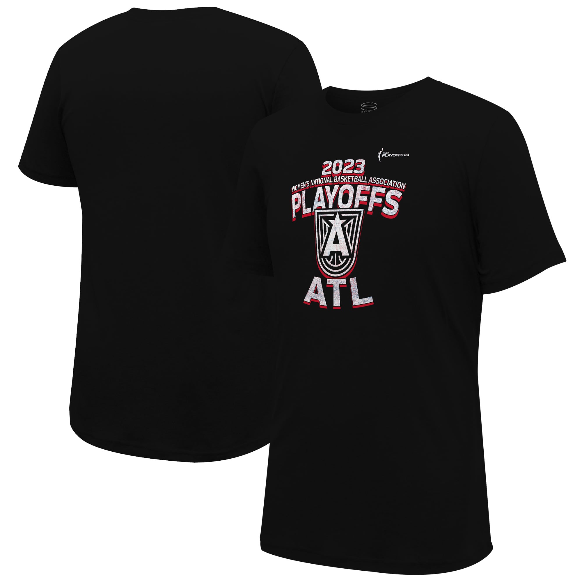 Unisex Stadium Essentials Black Atlanta Dream 2023 WNBA Playoffs Dust T-Shirt