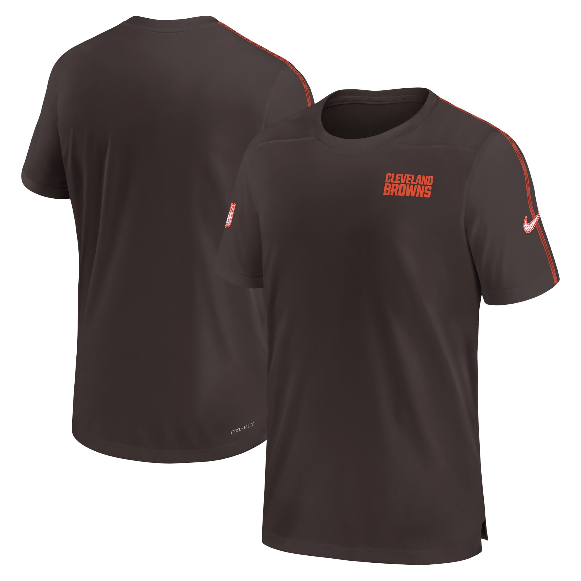 Maglietta Cleveland Browns Nike Dri-FIT Coach - Uomo