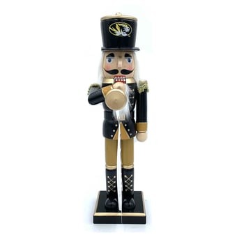 Missouri Tigers 14" Bugler Nutcracker