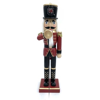 "South Carolina Gamecocks 14"" Bugler Nutcracker"