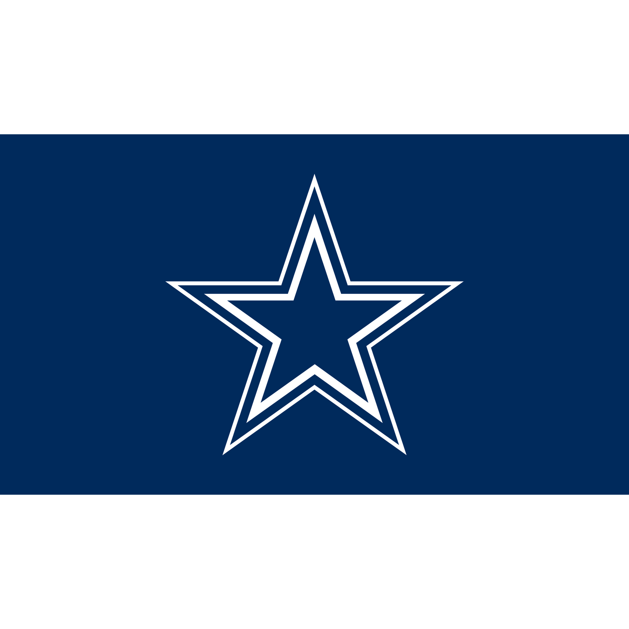 Dallas Cowboys 28" x 16" Turf Mat