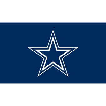 Dallas Cowboys 28" x 16" Turf Mat