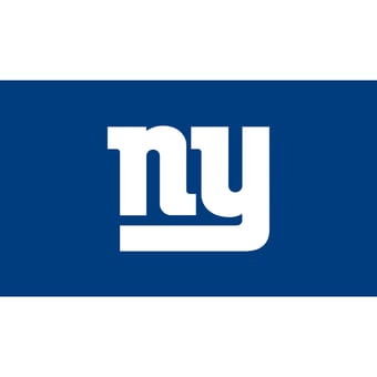 New York Giants 28" x 16" Turf Mat