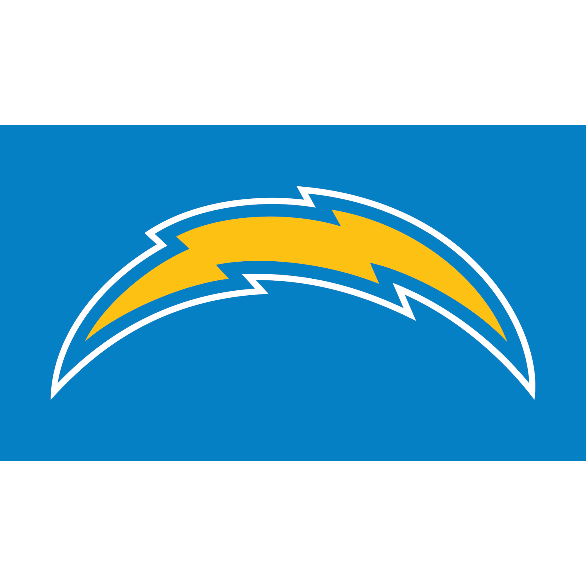 Los Angeles Chargers 28" x 16" Turf Mat