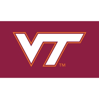 Virginia Tech Hokies 28" x 16" Turf Mat