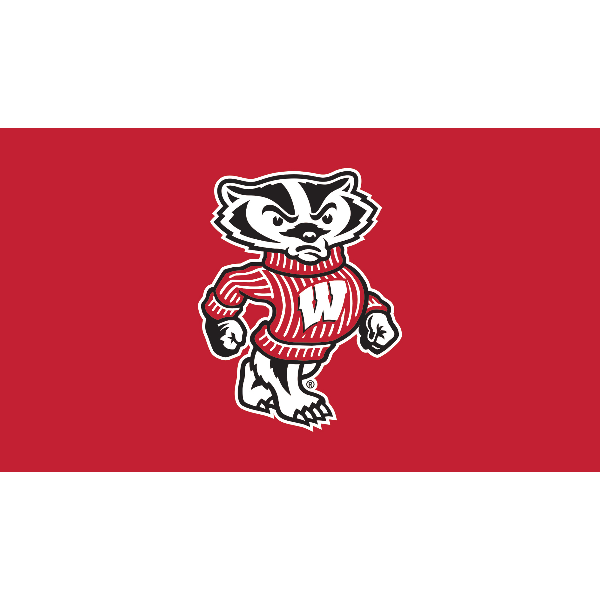 Wisconsin Badgers 28" x 16" Turf Mat