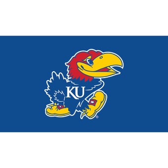 Kansas Jayhawks 28" x 16" Turf Mat
