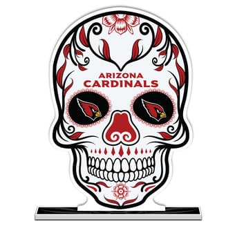 Arizona Cardinals 10" Sugar Skull Standee