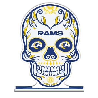 Los Angeles Rams 10" Sugar Skull Standee