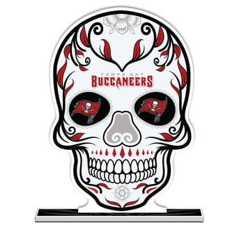 Tampa Bay Buccaneers 10" Sugar Skull Standee