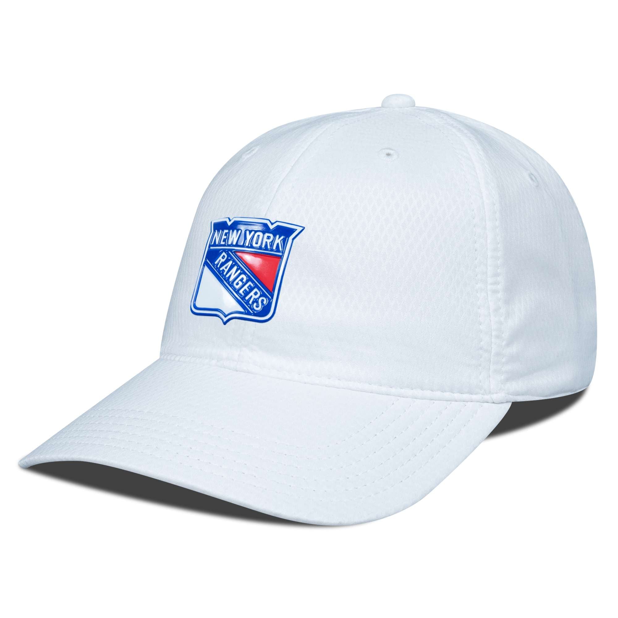Men's Levelwear White New York Rangers Matrix Adjustable Hat